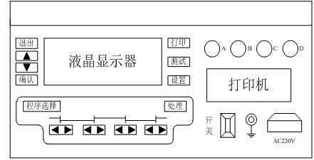變壓器有載開關測試儀廠家面板 變壓器有載開關測試儀廠家面板